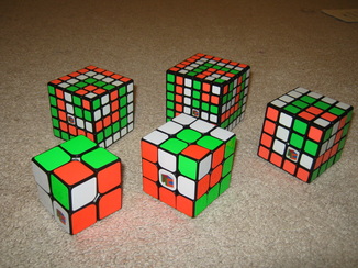 Cube in a Cube 2x2-6x6